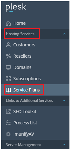Service Plans