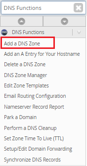 Add a DNS Zone