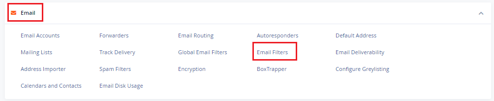 Email Filters