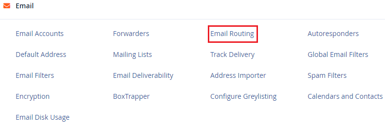 Email Routing