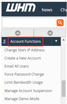 Account Functions