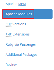 Apache Modules