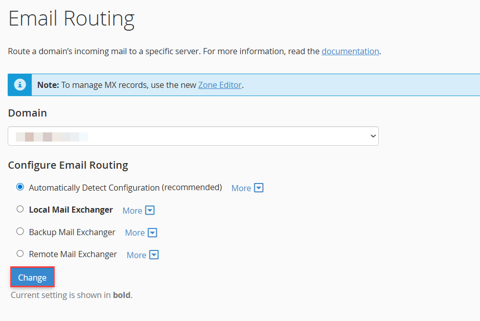 email routing