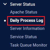 Daily Process Log