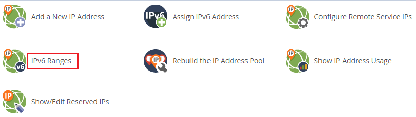 IPV6 Ranges