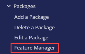 feature manager