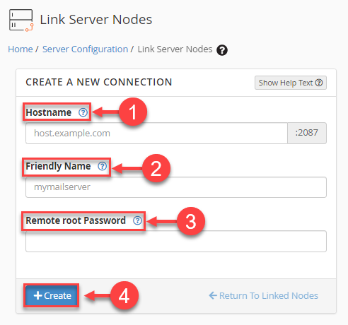 Create Link Server Nodes