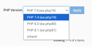 PHP Version
