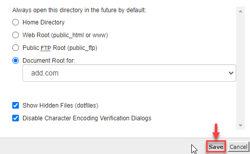 document root