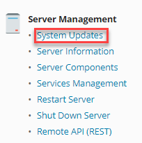 System Updates
