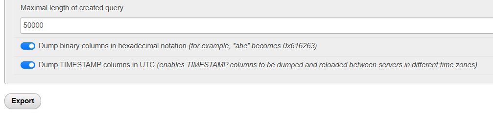 export