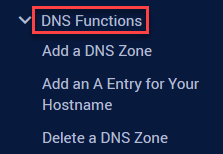 DNS functions