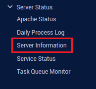 server information