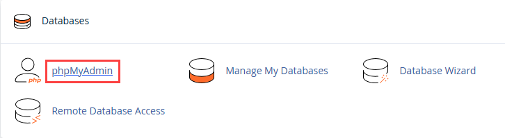 phpmyadmin